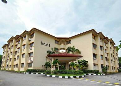 Freehold with Strata Title Ready Indah 1 Apartment 3 room 2 Bath Sale