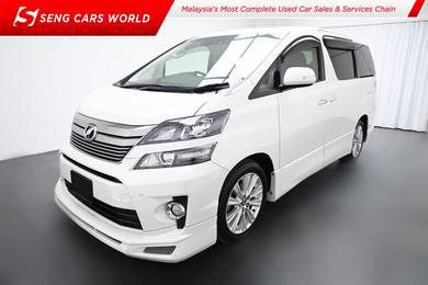 Toyota VELLFIRE 2.4 Z G-EDITION FL 1-YR WRNTY