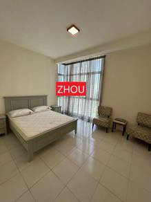 The Latitude, Fully Renovated Furnished, 2 Carpark, 1500sf, Mid Floor