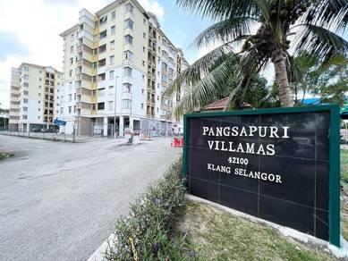 1st Floor Pangsapuri Villamas, Jalan Muhibbah Sungai Pinang, Klang