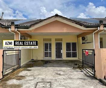 100% Loan Single Storey Intermediate Terrace ,Taman Dios, Landeh
