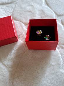 Ammolite Earring