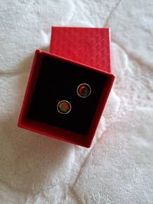 Ammolite Earring