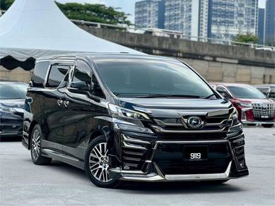 Toyota VELLFIRE 2.5 Z G ZG S/ROOF P/BOOT