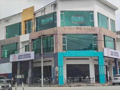 Meru Bestari Ipoh 3 Storey Corner Shop Behind Petronas For Rent