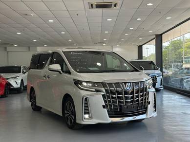 T.ALPHARD 2.5 SC 26K MILEAGE Sunroof DIM BSM