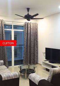 Arena Residence 1250sqft Full Furnished 2 Carpark Bayan Lepas