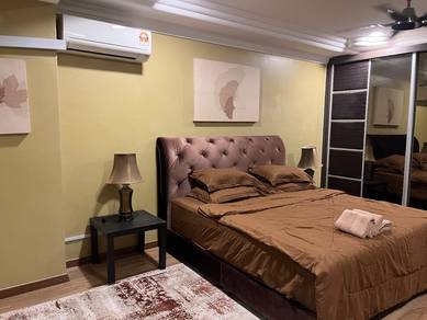 Penthouse 6R4B F/furnished Wifi 10 mins to KLCC