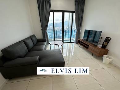 [Corner] Queens Residence 1000sqft Fully Furnished Bayan Lepas TV Box