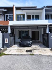 New Double Storey Terrace Intermediate House At Dusun Bayu For Sale