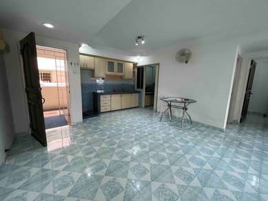 Rumah sewa kat kepong (Aman satu) desa aman puri, renovated,apartment