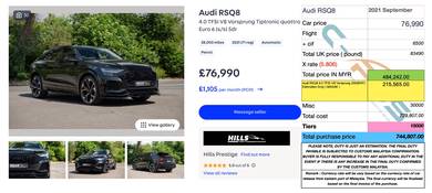 Audi RS 18 Vorsprung (Real Price, No Fake)