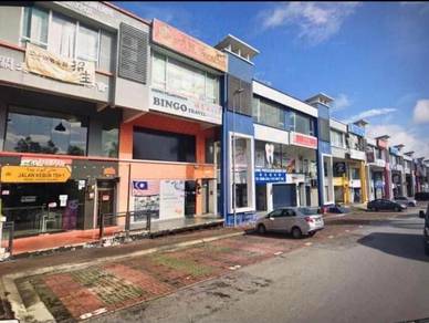 Pusat Perdagangan Kebun Teh @ Larkin JB Double Storey Terrace Shop