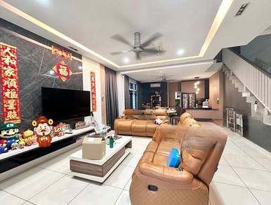 3 Storey Cluster House Nusa Sentral Iskandar Puteri Fully Renovated