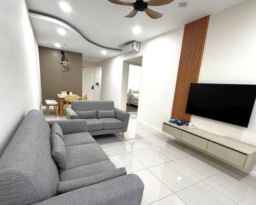 Duta Park KL Fully Furnished 3 Room 2 Bath 2 Carpark Balcony Nice View