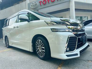 Serv record -113k km 2015 Toyota VELLFIRE 3.5V L