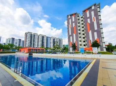 Seri Kasturi Apartment Setia Alam Renovated Corner Unit