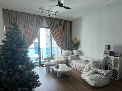 BAYAN LEPAS Queens Residence Q1 FULLY FURNISHED Seaview Kitchen Reno