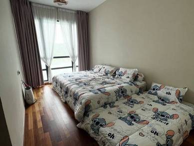 Queens Waterfront Q1 Bayan Lepas 1200sf Fully Furnished Kitchen Reno