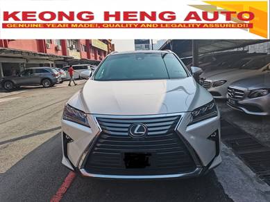 Lexus RX200T 2.0 LUXURY (A) REG 2019