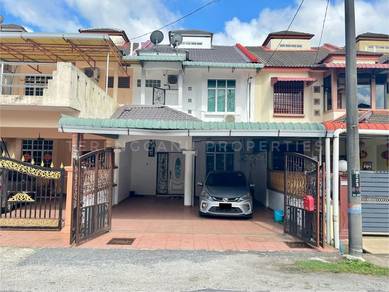 Rumah TERES 2TINGKAT CANTIK FULLY FURNISHED TAMAN SEMARAK GONG BADAK