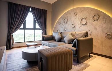 RENT KK Kepayan K Avenue Condo Blok B Level 20 FF 2Bedroom Unit 727 sf
