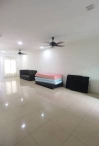 FOR RENT : Double Storey Terrace Intermediate at Tabuan Tranquility