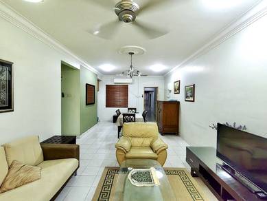 BOOKING 1K🔥GROUND FLOOR FURNISHED Puncak Seri Kelana Condominium