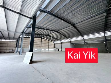 Juru Single Storey Warehouse For Rent Build Up 40,000 Sqft Rare Unit