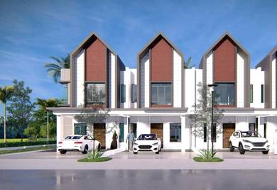 Rumah Teres Berkonsepkan Design Moden Di Jalan Rebung, Bukit Kapar Kla