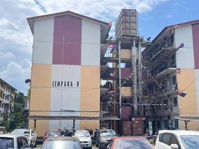 Taman Cempaka, Johor Bahru, Flat Ground Floor / Renovated