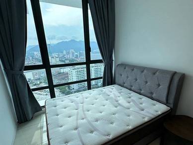 Queens Residence Q1 Bayan Lepas 1000sf Fully Furnised Kitchen Renovate