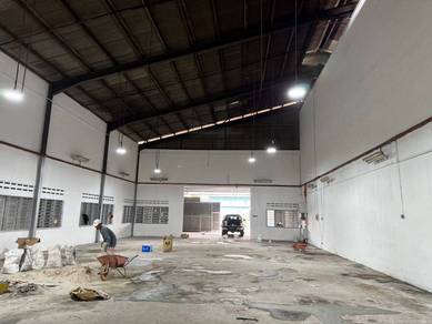 sg Rasau Klang warehouse Factory Full cover semi-D 150amp