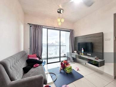 Raffles Suite@Bandar Uda Utama Services Apartment Partially Furnished