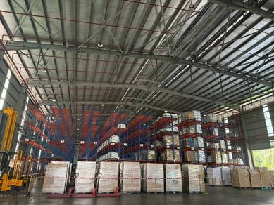 [1.4 ACRE] FOR RENT Warehouse factory in Meru Klang WITH VNA SYSTEM