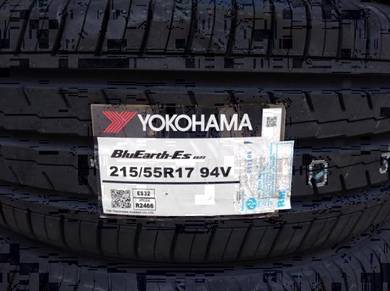 215/55/17 Yokohama BluEarth ES32 Tyre 2026 Tayar