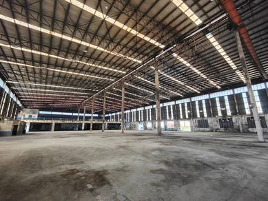 Heavy Industry With Gas High Roof Big Land Factory Melaka Tengah Sale