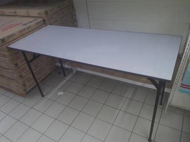 Meja lipat kaki besi 4x2 kaki