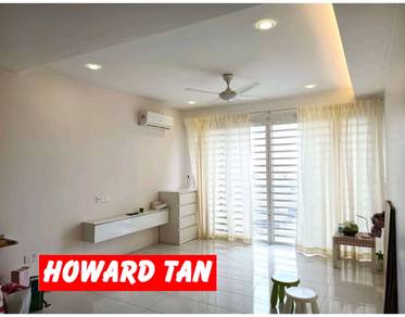 Partial Furnsihed I Bm Residence Condo I Near Bandar Perda I For Rent