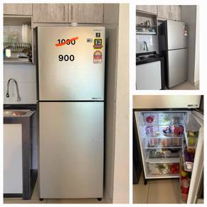 Sharp Refrigerator 300L SJ-3822M-SS | Used, Good C