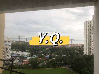 SeaView! Sunny Ville Full Furnish Gelugor USM Lotus Penang Bridge
