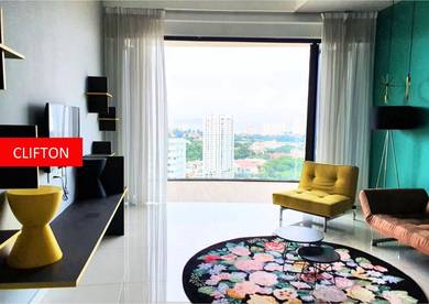 Arte-s 1400sqft High Floor Full Furnish 2 Carpark Gelugor