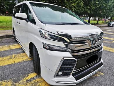 Toyota VELLFIRE 2.5 Z G-EDITION (A) CBU JAPAN