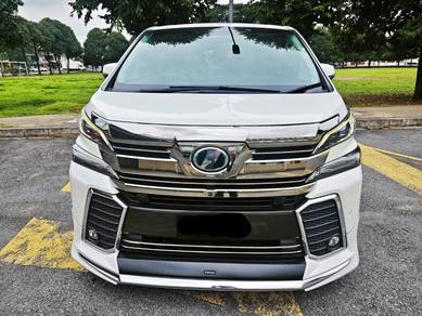 Toyota VELLFIRE 2.5 Z G-EDITION (A) CBU JAPAN