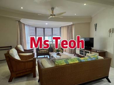 Twin Towers Tanjung Bungah -F/Reno F/Furnished - Mid Floor Seaview-1cp