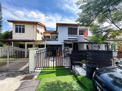 FACING OPEN Double Storey Terrace Link Taman Ehsan, Kepong, KL
