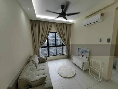 Majestic Maxim Cheras 650sqft 2r2b Near MRT Fully Furnished For Sale