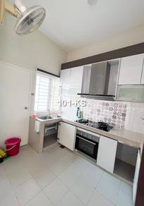 2Sty Bukit Raja Klang 4 Aircond w Kitchen Cabinet