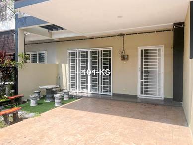 2Sty Bukit Raja Klang 4 Aircond w Kitchen Cabinet