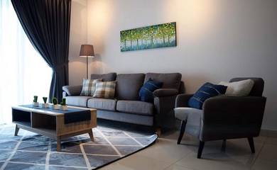 Teega Residence Puteri Harbour @ High Floor Seaview Fully Furnished